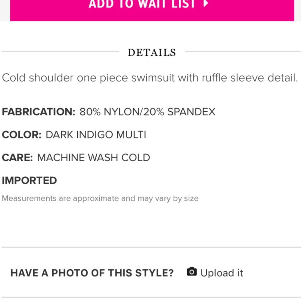 NWT JustFab Cold Shoulder Floral Print Monokini M - Picture 4 of 4